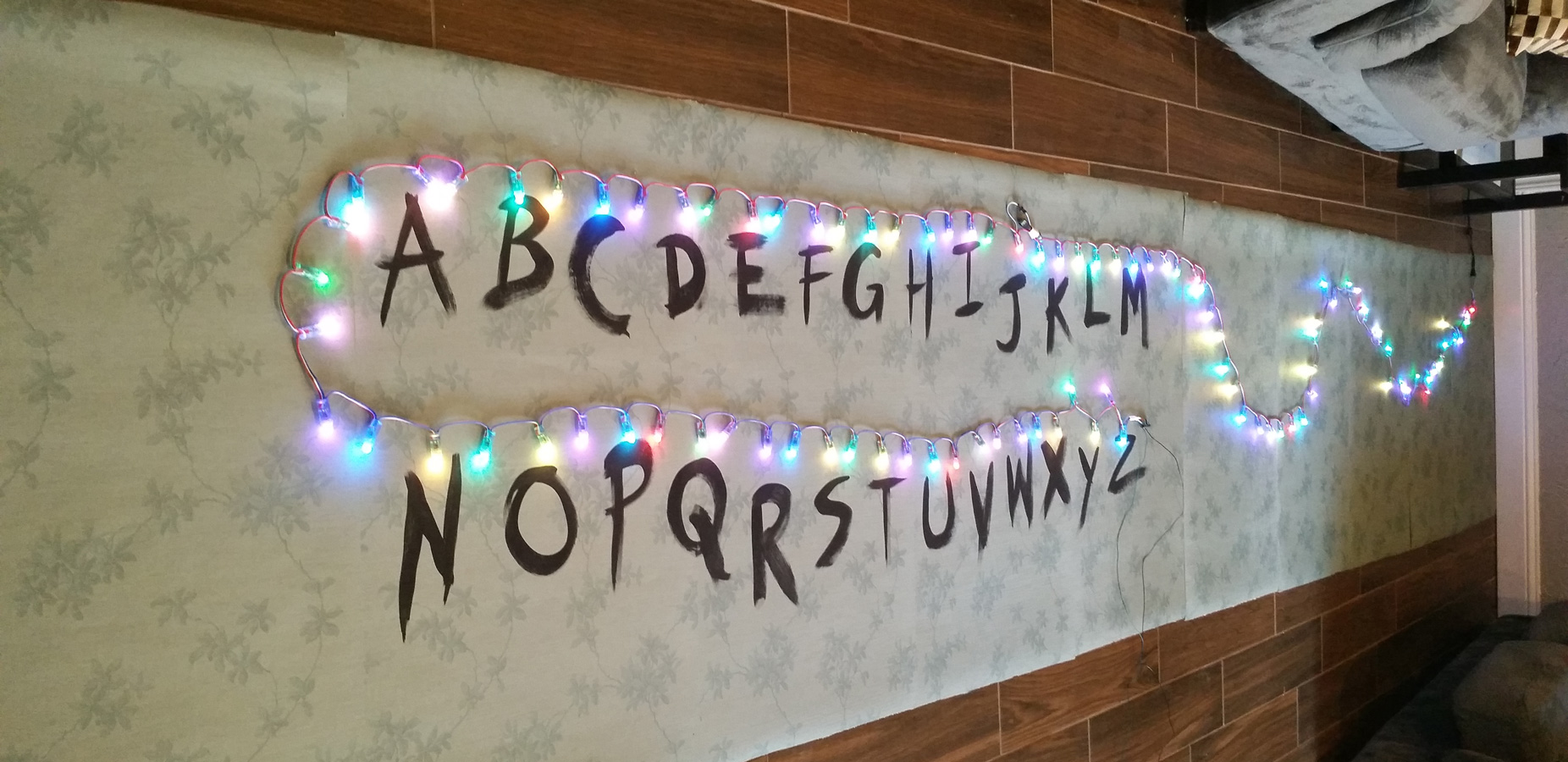 Diy Stranger Things Christmas Lights Wall Troutt